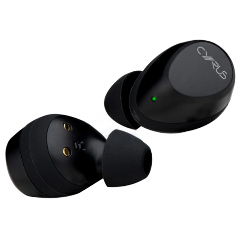 Cyrus AUDIO SOUNDBUDS 2 Wireless In-Ear Headphones (Black)